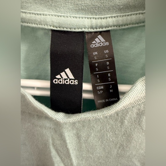 🆕 Adidas | Future Icons Mint Green Gender Neutral Sleeveless Top NWOT - Picture 8 of 9